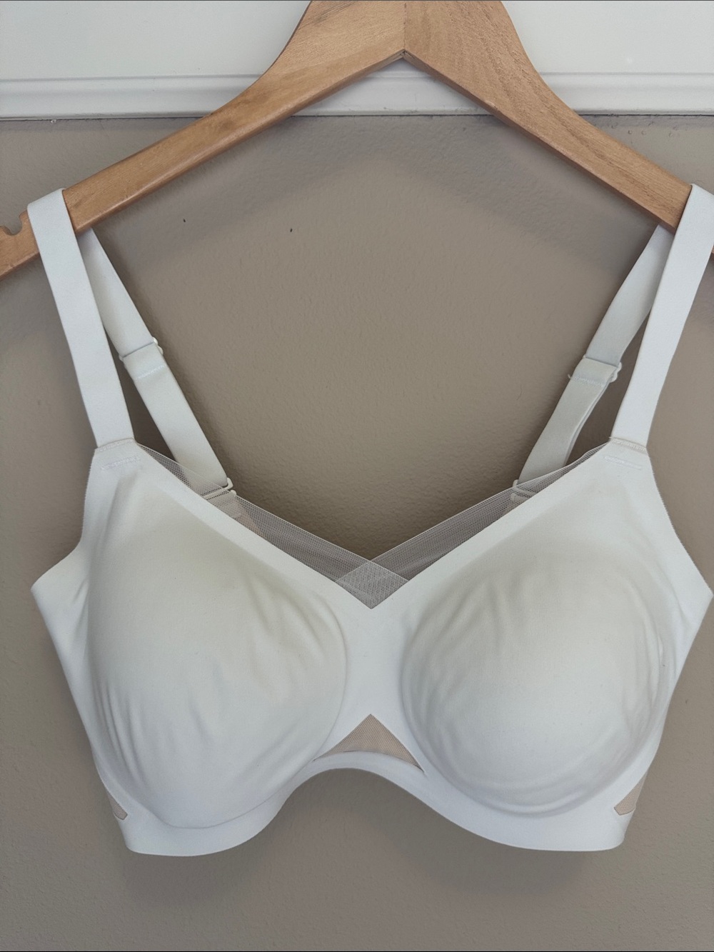 Honeylove 32D/DD(E) Seamless White Women’s T-Shirt Bra